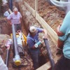 Neubau der Trinkwasseranlage 1995-1996